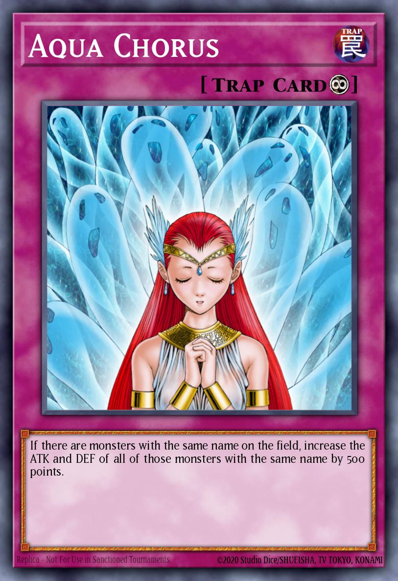 Aqua Chorus PCK-E002 Yu-Gi-Oh! Power of Chaos: Kaiba the Revenge promotional cards Yu-Gi-Oh! card