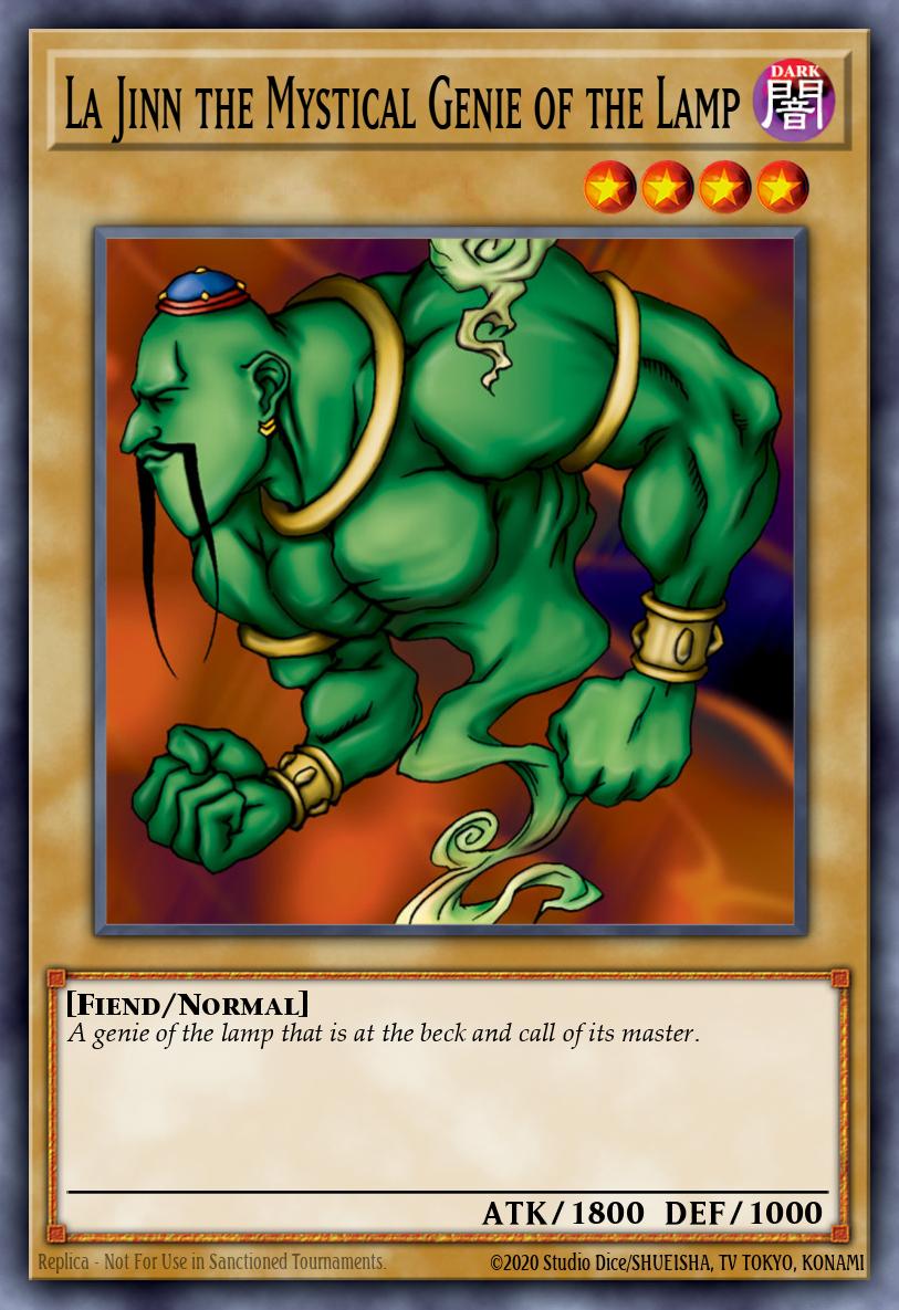 La Jinn the Mystical Genie of the Lamp RP01-EN085 Retro Pack Yu-Gi-Oh! card