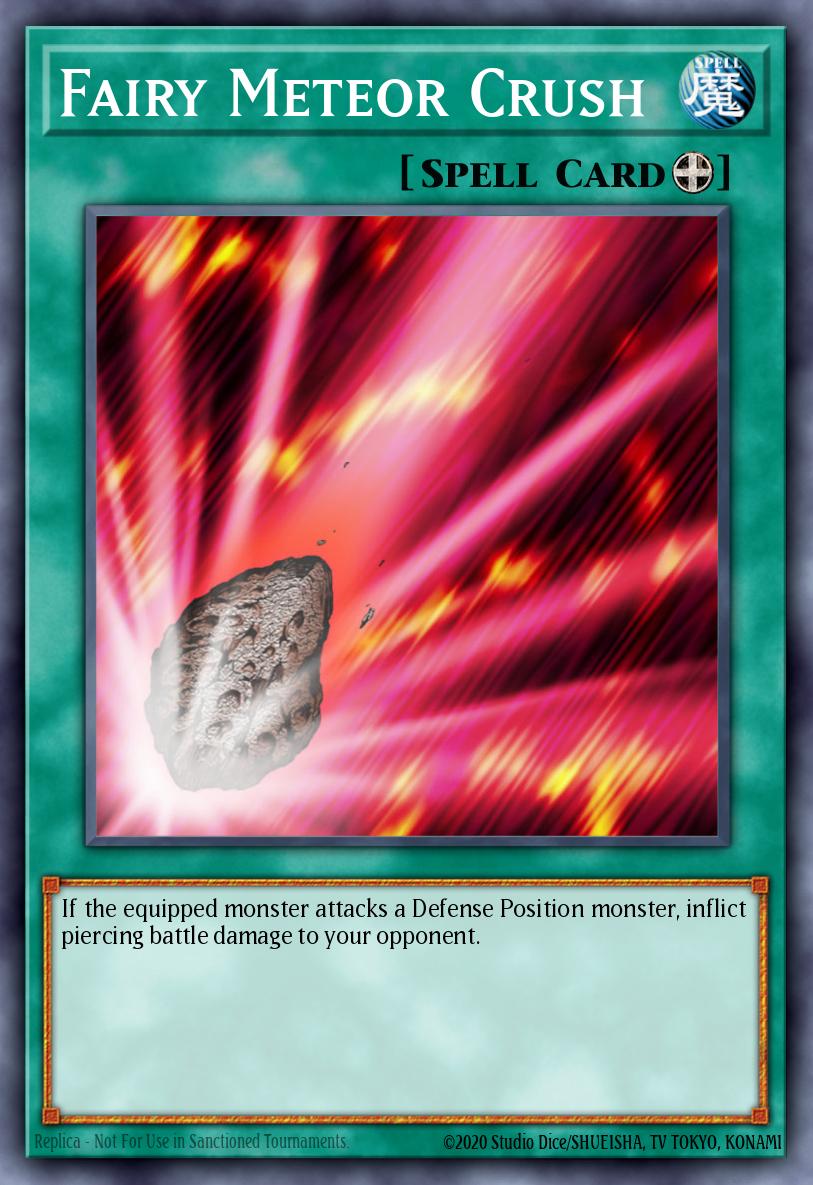 Fairy Meteor Crush PSV-E063 Pharaoh's Servant Yu-Gi-Oh! card