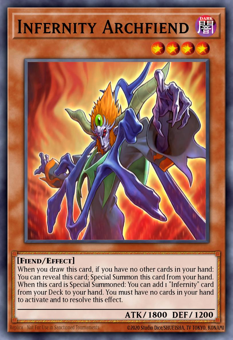 Infernity Archfiend WC09-EN001 Yu-Gi-Oh! 5D's World Championship 2009: Stardust Accelerator promotional cards