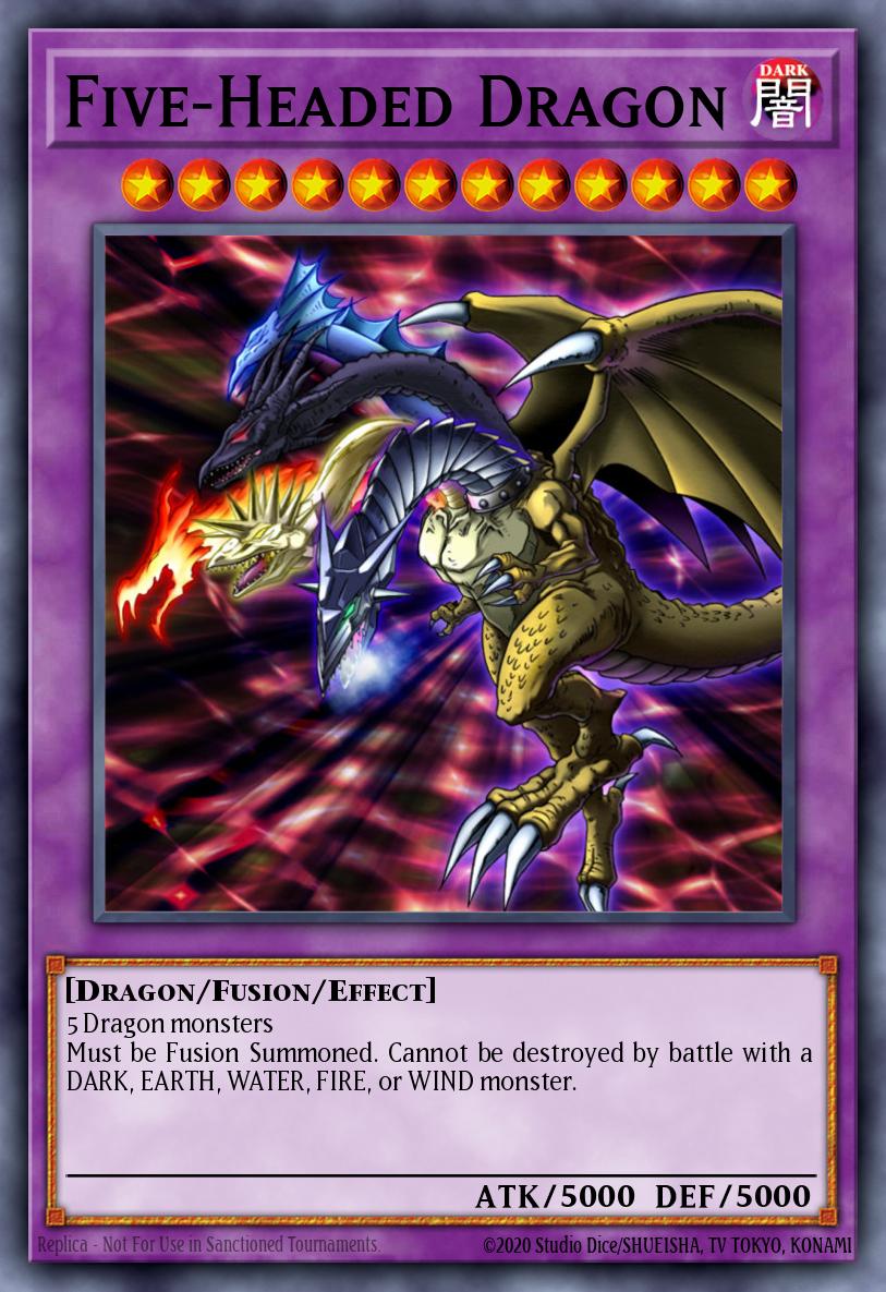 Five-Headed Dragon SD09-ENSS1 Structure Deck: Dinosaur's Rage Special Set